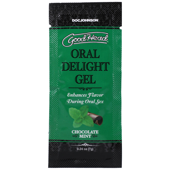 "Goodhead - Oral Delight Gel - Chocolate Mint - 0.24 Oz Bulk DJ1387-28-BU"