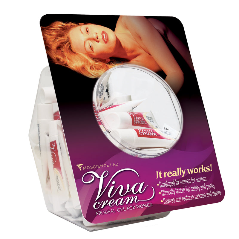 M.D. Science Lab Viva Cream - 50 Count Bowl - 10ml Tubes