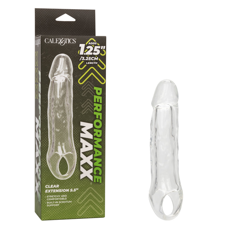 CalExotics Performance Maxx Clear Extension - 5.5 Inch - Clear