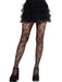 "Cherie Heart Net Tights O/s - Black LA-9239BLKOS"