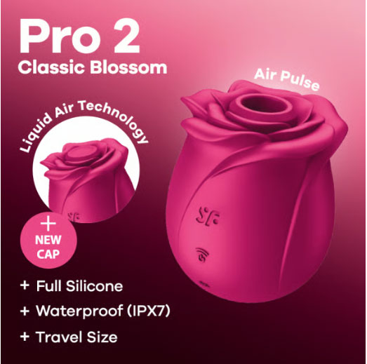 Satisfyer Pro 2 Classic Blossom - Plum