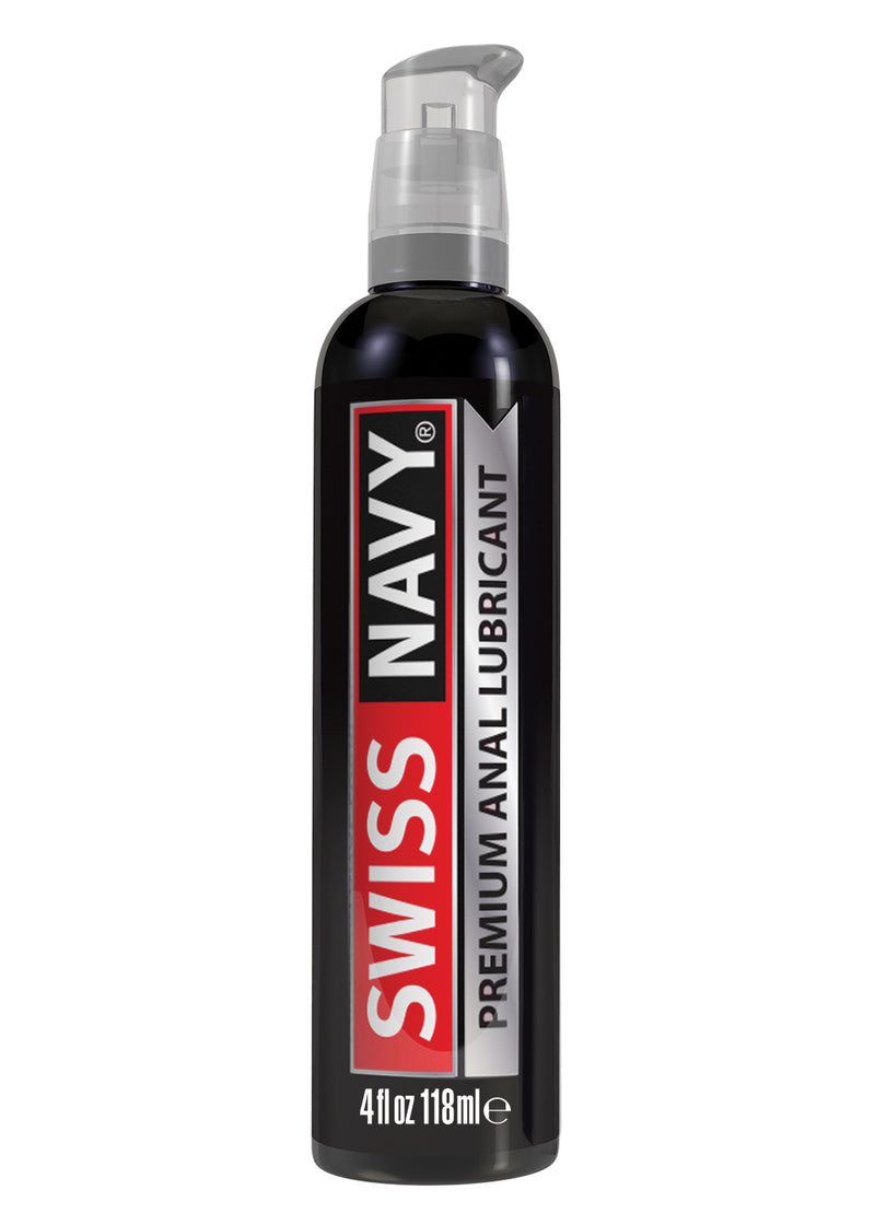 M.D. Science Lab Swiss Navy Premium Silicone Anal Lubricant - 4 Oz.
