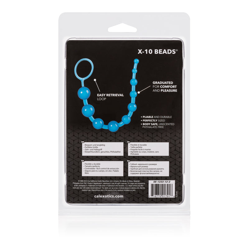 CalExotics X-10 Beads - Blue