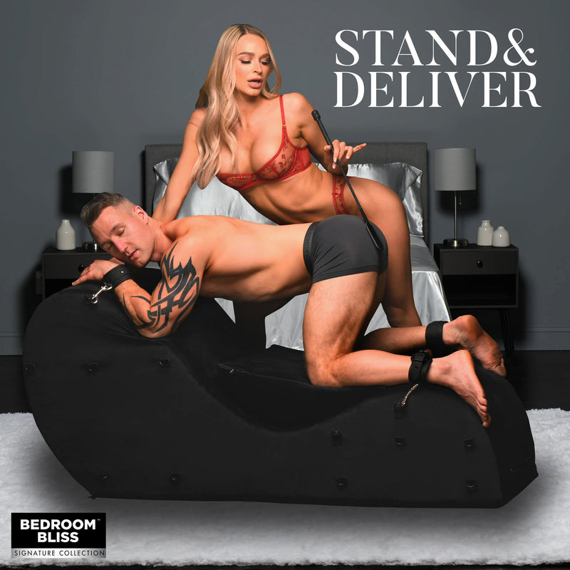 XR Brands Bondage Love Couch - Black