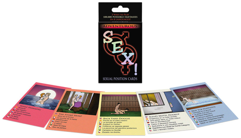 Kheper Games Adventurous Sex! - Card Game