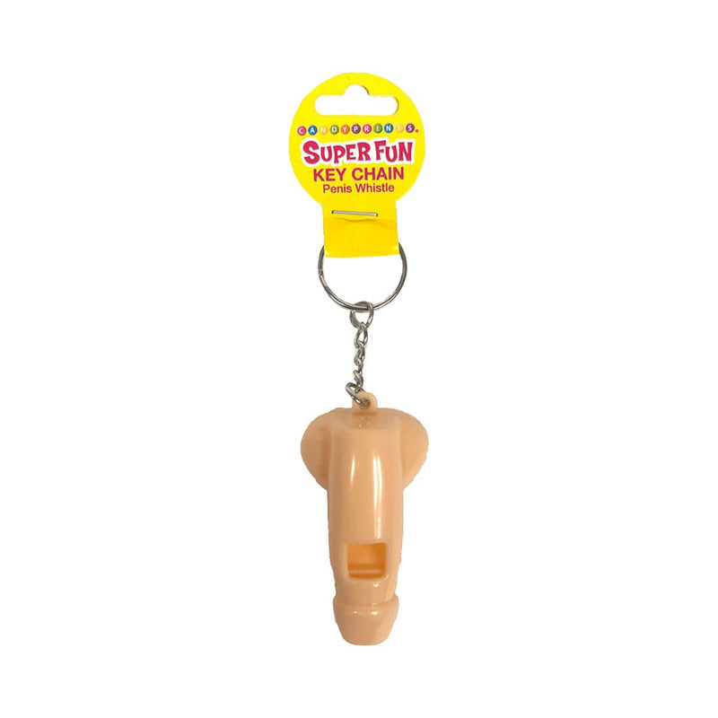 Little Genie Super Fun Penis Key Chain Whistle - 6 Pack