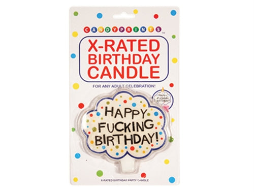Little Genie X-Rated Birthday Candle