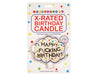 "X-Rated Birthday Candle CP-549"