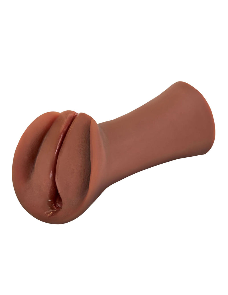 Pipedream Extreme Wet Pussies - Slippery Slit - Brown - Stroker Masturbator - Realistic Pocket Pussy