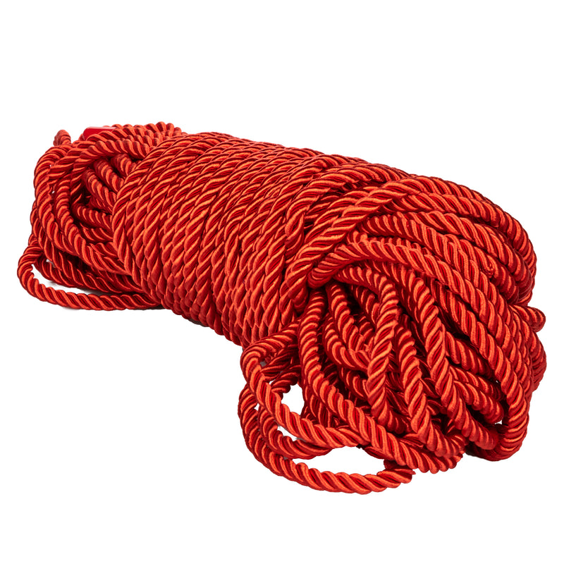 CalExotics Scandal BDSM Rope 98.5ft/ 30m - Red