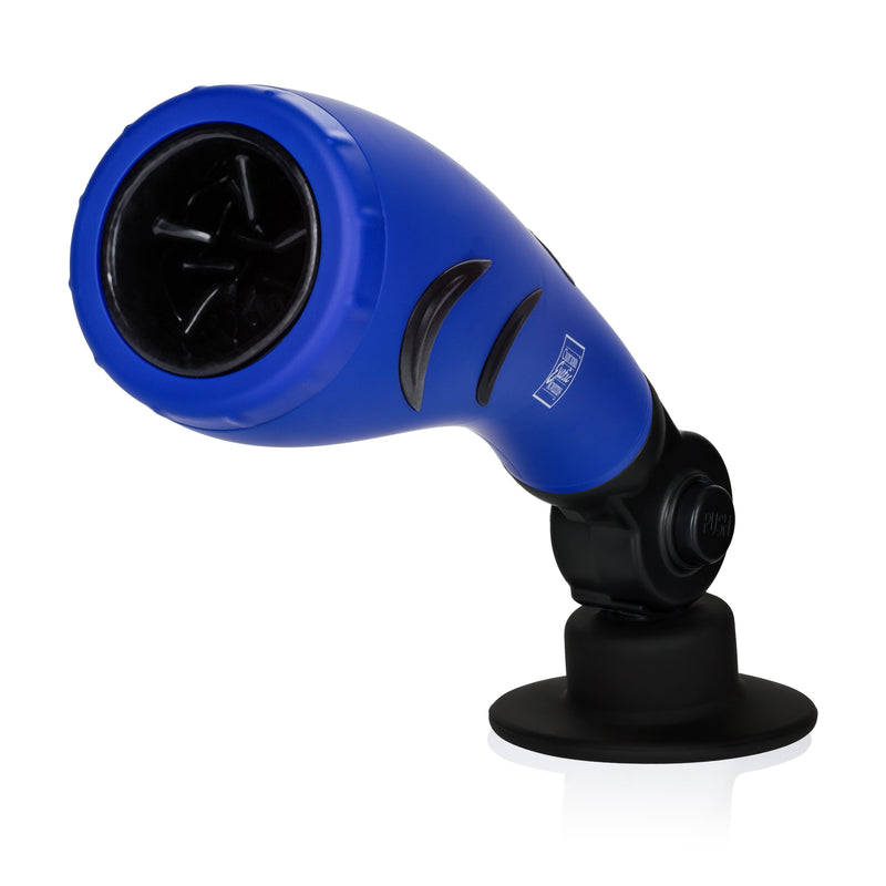 CalExotics Apollo Hydro Power Stroker - Blue - Automatic Stroker Masturbator - Canister Masturbation Cup