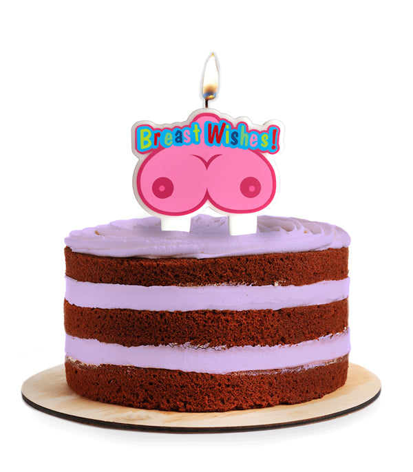 Little Genie Breast Wishes Boobie Party Candle