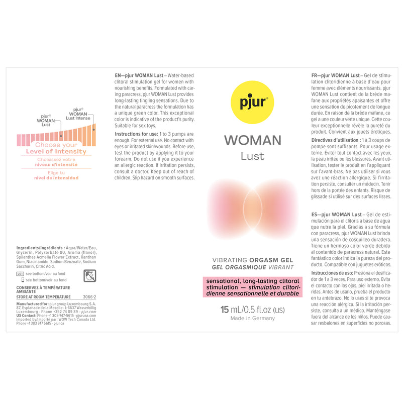 Pjur Pjur Woman Lust Orgasm Gel 15 ml