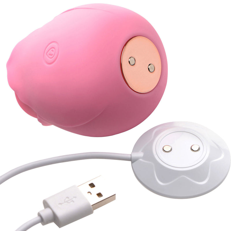 XR Brands Inmi - Bloomgasm Wild Rose 10x Suction - Pink