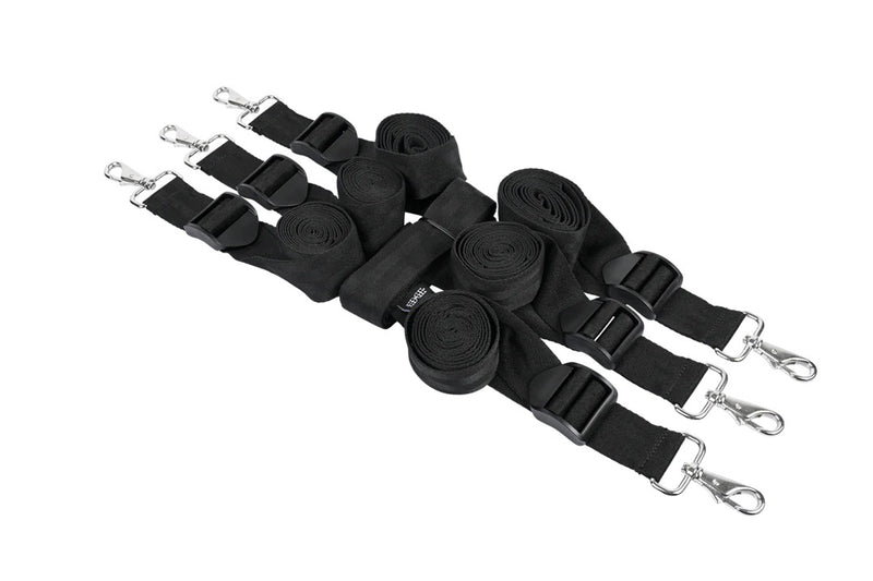 Sportsheets Edge Extreme Under the Bed Restraint System - Black