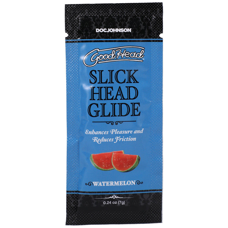 Doc Johnson Goodhead Slick Head Glide Watermelon 0.24 Oz Bulk