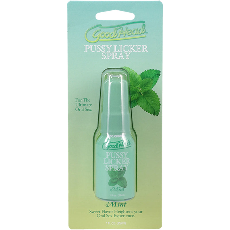 Doc Johnson Goodhead Pussy Licker Spray Mint 1 Fl Oz