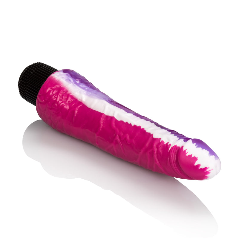 CalExotics Funky Jelly Vibe 7.5 Inches - Pink/purple