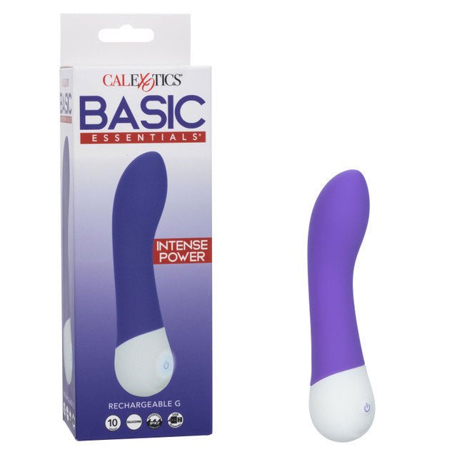 CalExotics Basic Essentials Rechargeable G - Purple
