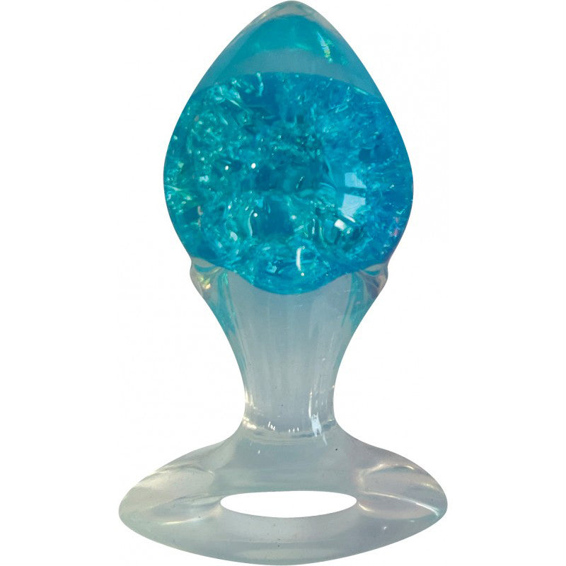 Hott Products Cotton Candy - Joy Gems Saphire Butt Plug