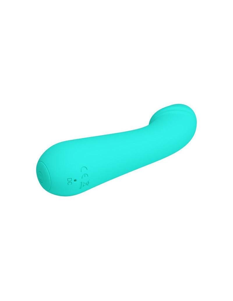 Pretty Love Cetus Rechargeable Vibrator - Turquoise