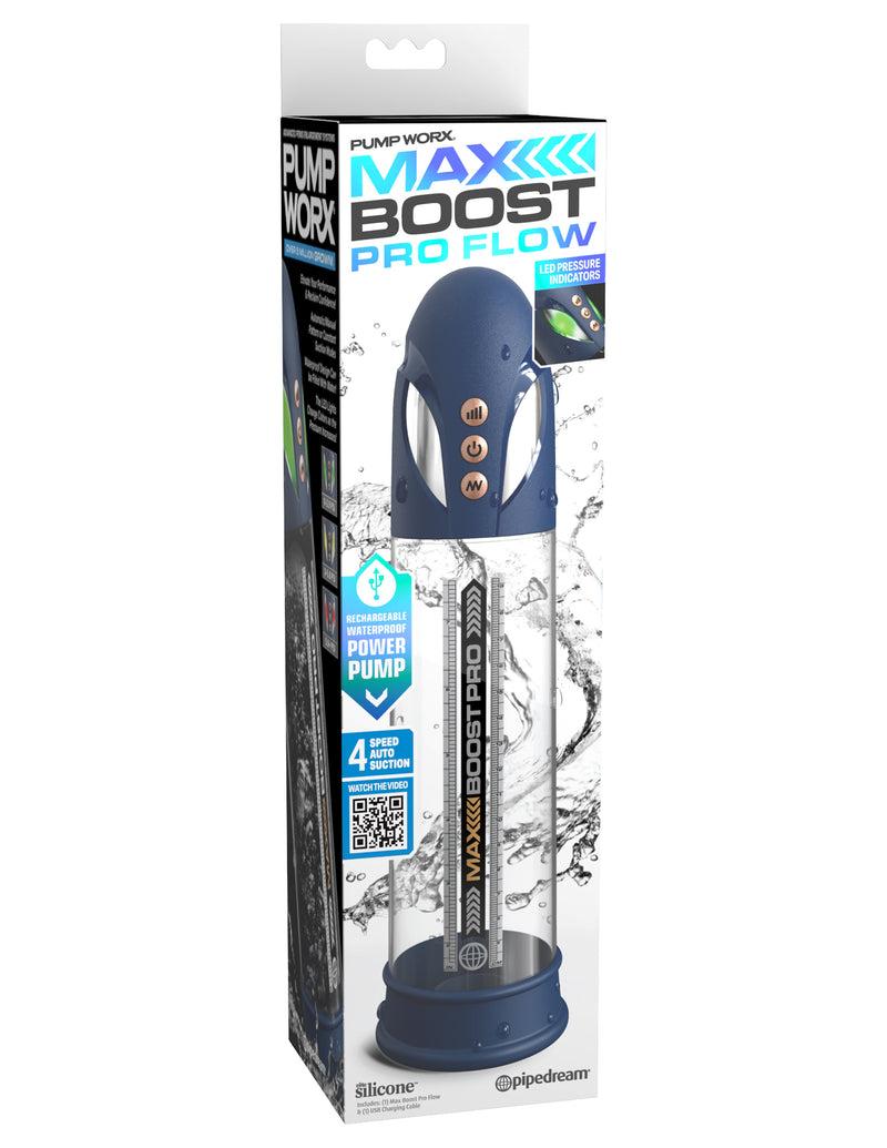Pipedream Max Boost Pro Flow - Blue/clear