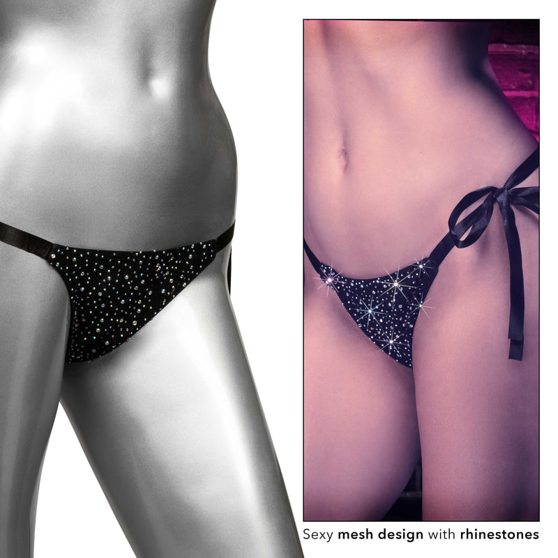 CalExotics Radiance Side-Tie Panties - Black