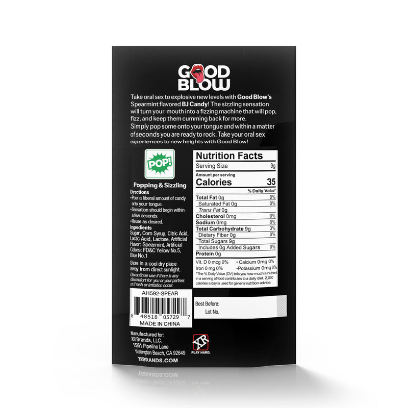XR Brands Candy Popping Oral Sex Candy - Spearmint