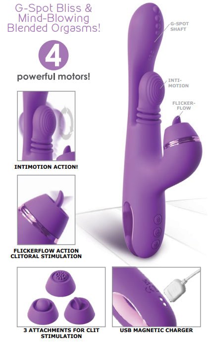 Pipedream Fantasy for Her Intimotion Pulse Pro - Purple