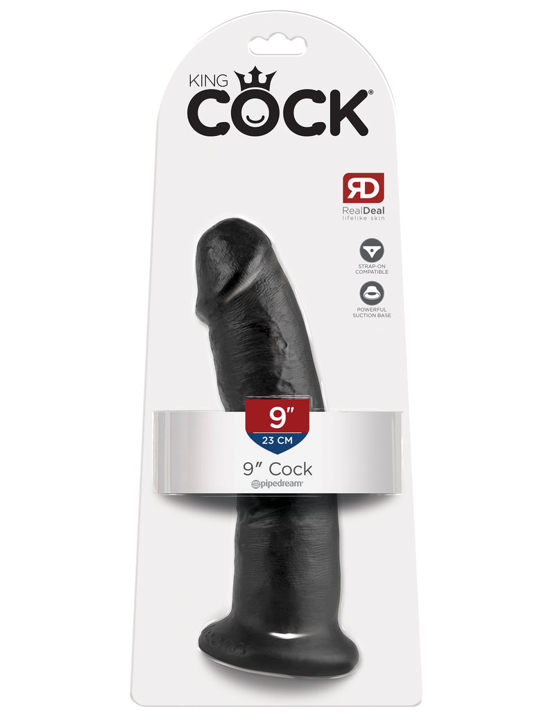 Pipedream King Cock 9-Inch Cock Black