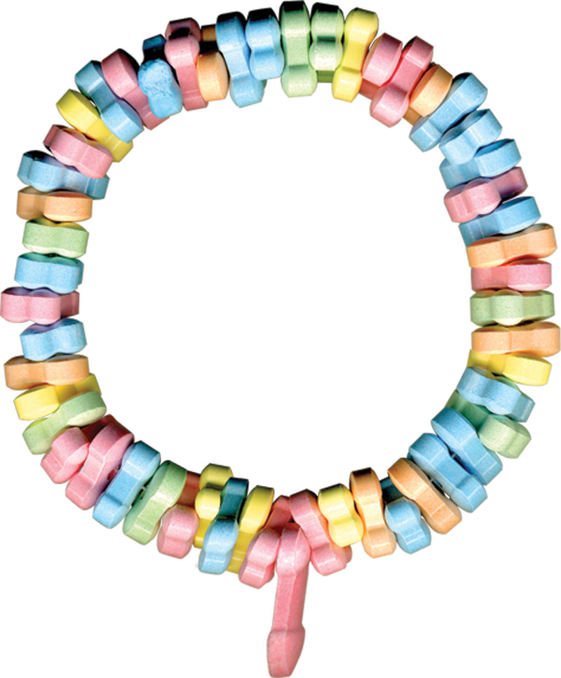 Hott Products Rainbow Penis Candy Necklace