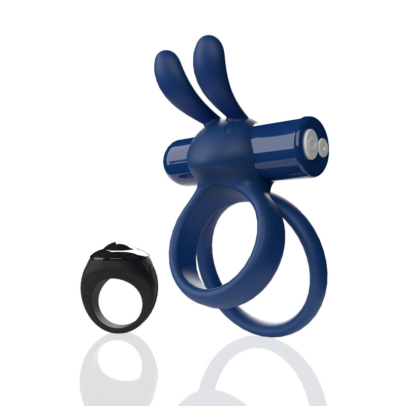 Screaming O Screaming O Remote Controlled Ohare XL Vibrating Ring - Blue