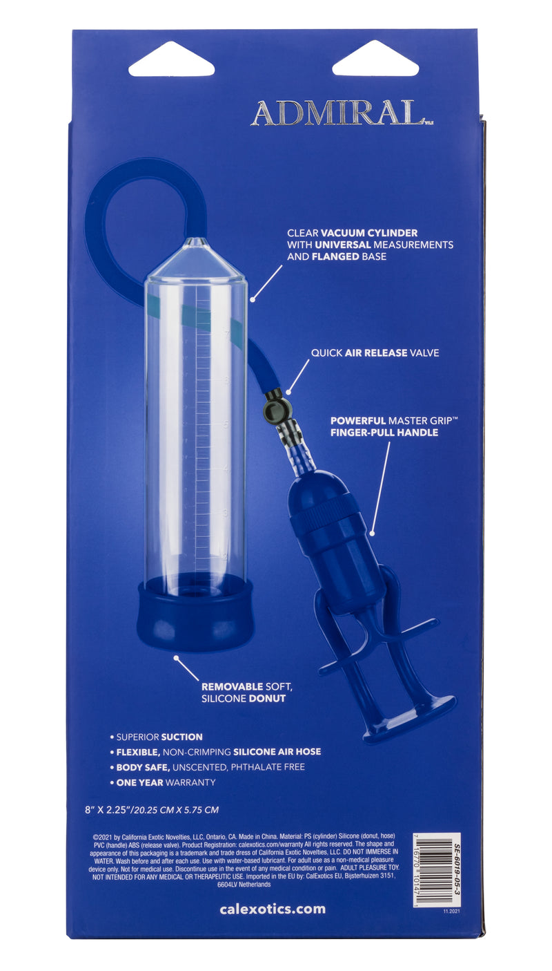 CalExotics Admiral Sta-Hard Pump - Blue