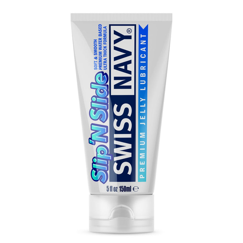 M.D. Science Lab Swiss Navy Slip N Slide - Premium Jelly Lubricant - 5 Fl. Oz.