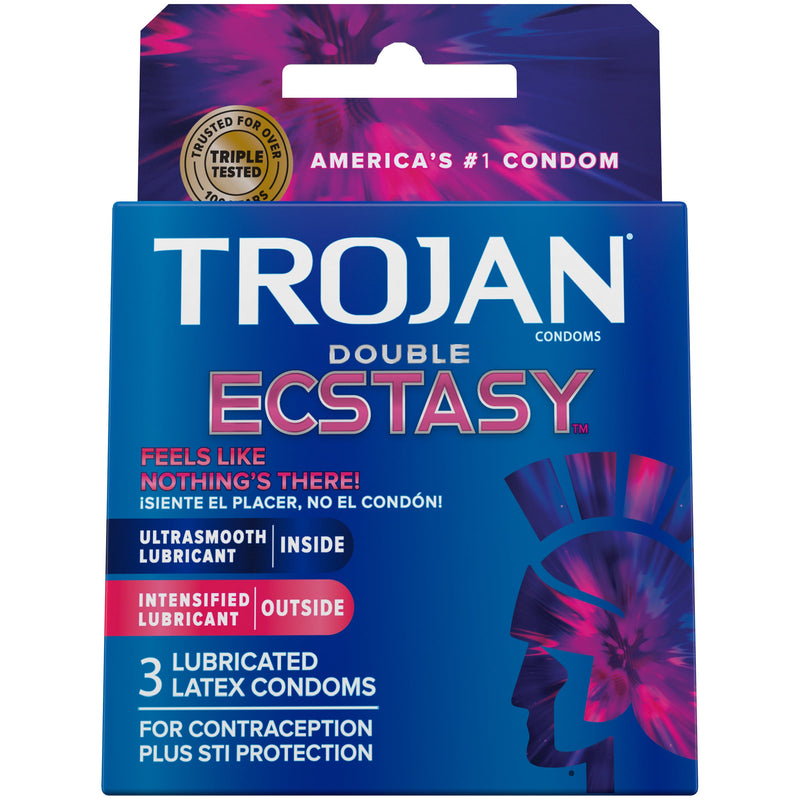 Paradise Marketing Trojan Double Ecstasy - 3 Pack