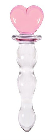 "Crystal Heart of Glass - Pink NSN0705-14"