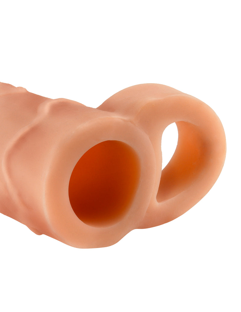 Pipedream Fantasy X-Tension Perfect 2-Inch Extension With Ball Strap - Flesh