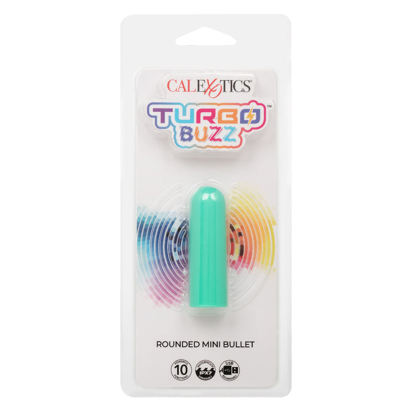 CalExotics Turbo Buzz Rounded Mini Bullet - Green