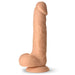 "Easy Riders 7 Silicone Dildo With Balls - Light CN-18-0932-10"