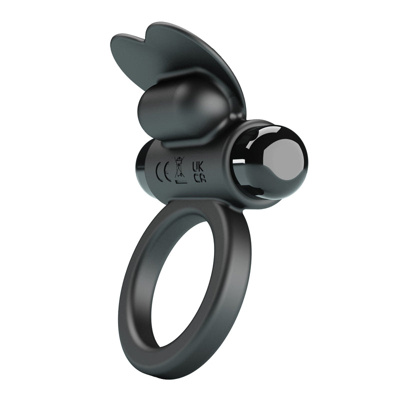 Pretty Love Vibrating Penis Ring Debonaire - Black
