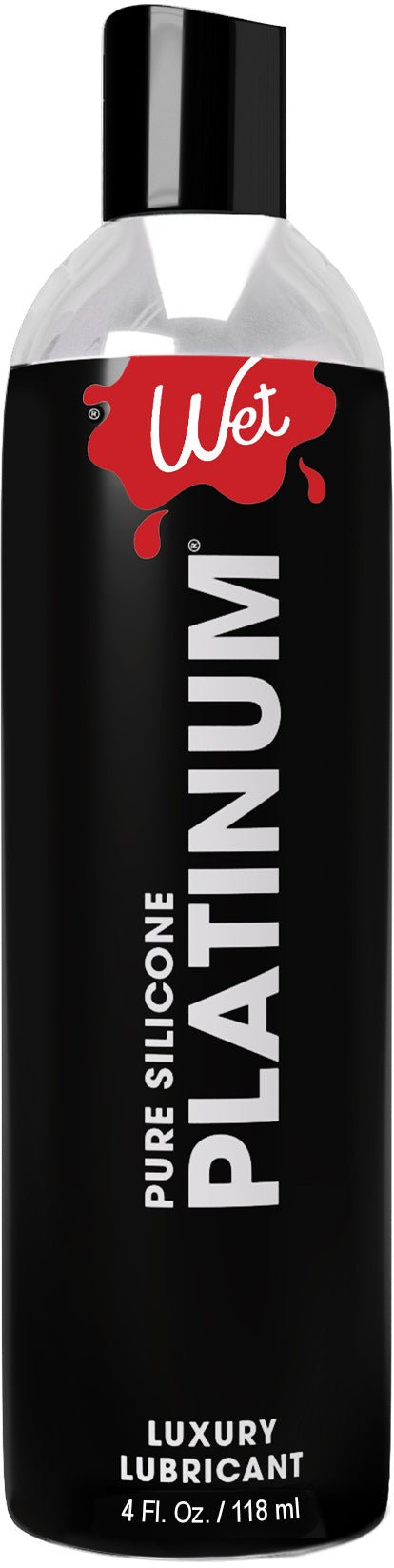 Wet Wet Platinum - Luxury Silicone Based Lubricant 8 Oz
