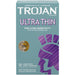 "Trojan Sensitivity Ultra Thin Lubricated Condoms - 12 Pack TJ92642"
