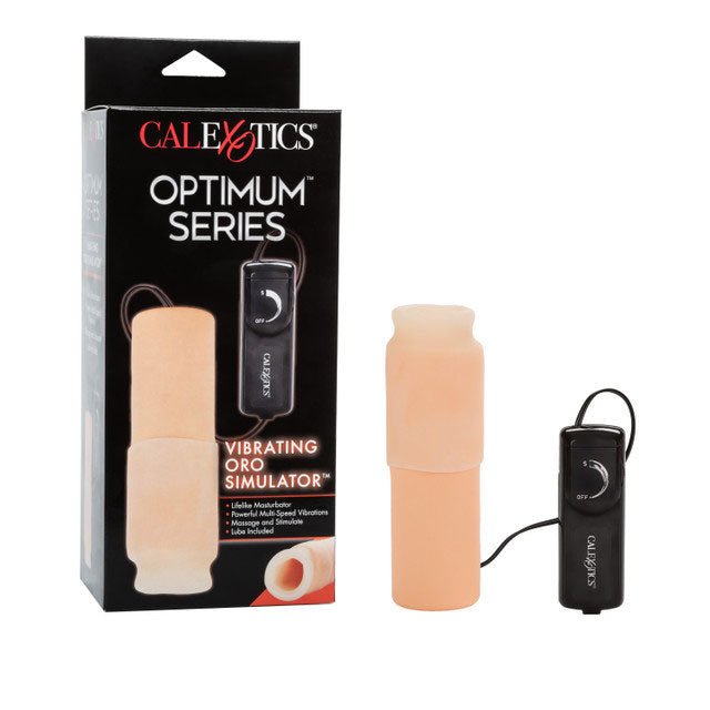 CalExotics Vibrating Oro Stimulator - Stroker Masturbator - Stroker Sleeve