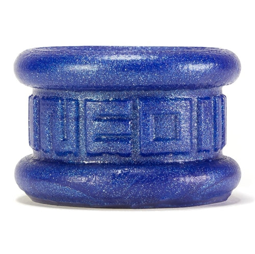 "Neo 1.25 Inch Short Ball Stretcher Squishy Silicone - Blue Balls OX-1258-BLB"