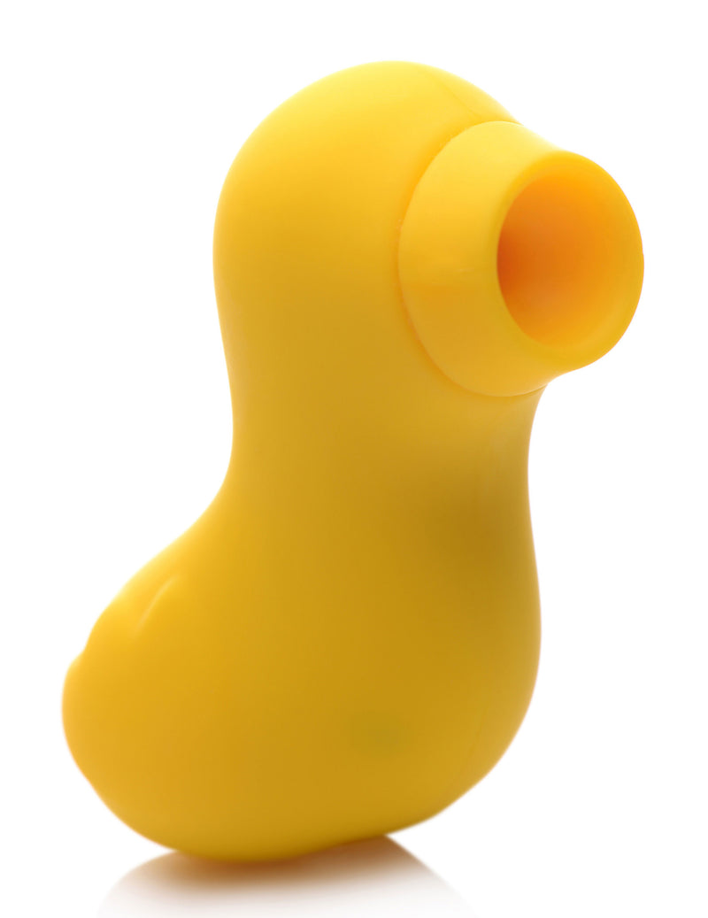XR Brands Sucky Ducky Silicone Clitoral Stimulator - Yellow