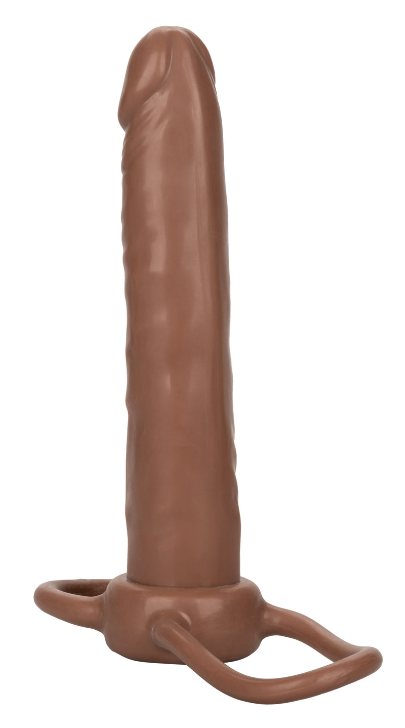 CalExotics Accommodator Dual Penetrator - Brown