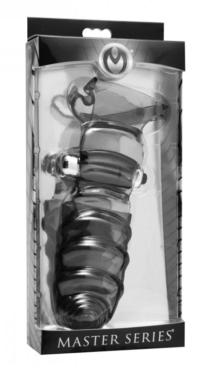 XR Brands Master Series Bang Bang G-Spot Vibrating Finger Glove