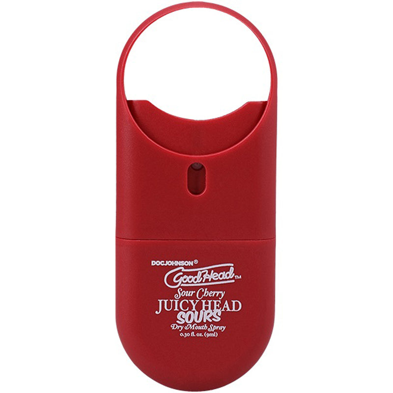 Doc Johnson Goodhead Juicyhead Dry Mouth Spray to Go - Sour Cherry .30 Oz