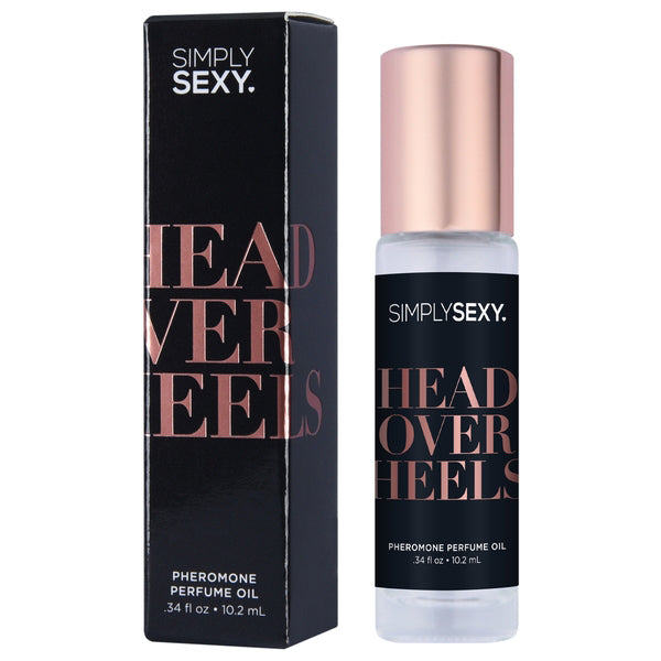 Classic Brands Simply Sexy Head Over Heels - Pheromone Perfume Oil Roll on - .34oz | 10.2ml