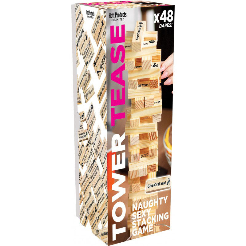 Hott Products Tower Tease - Naughty Sexy Stacking Game
